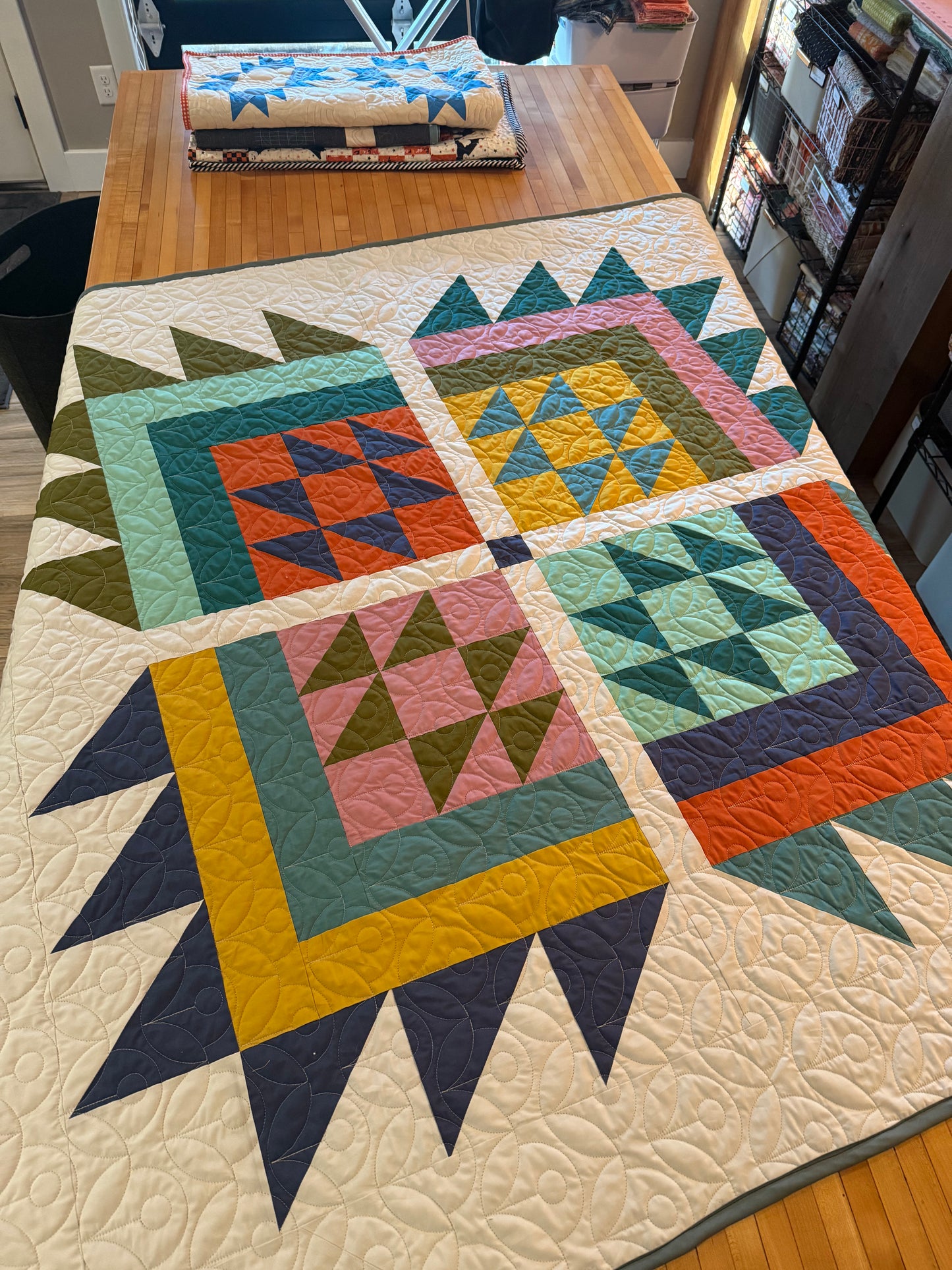 Bear Camp Quilt - 61” x 61”