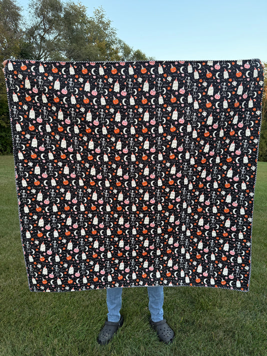 Halloween Quilt 52” x 52”