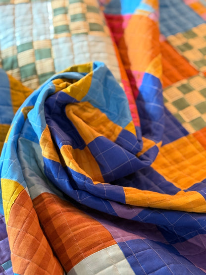 9 Patch Quilt 48” x 64”