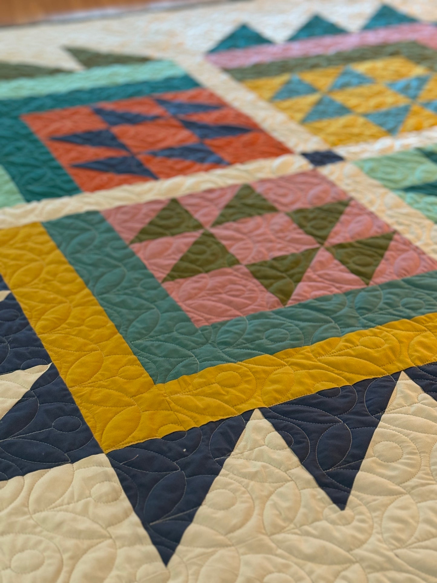 Bear Camp Quilt - 61” x 61”