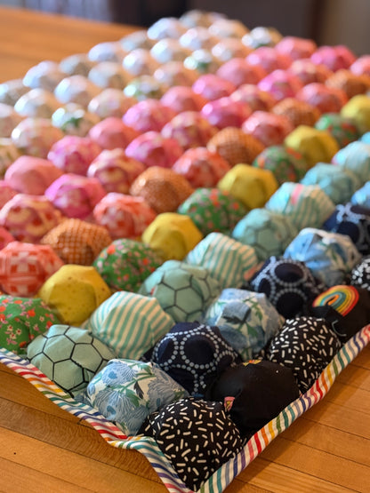 Puff quilt/play mat 30”x28”