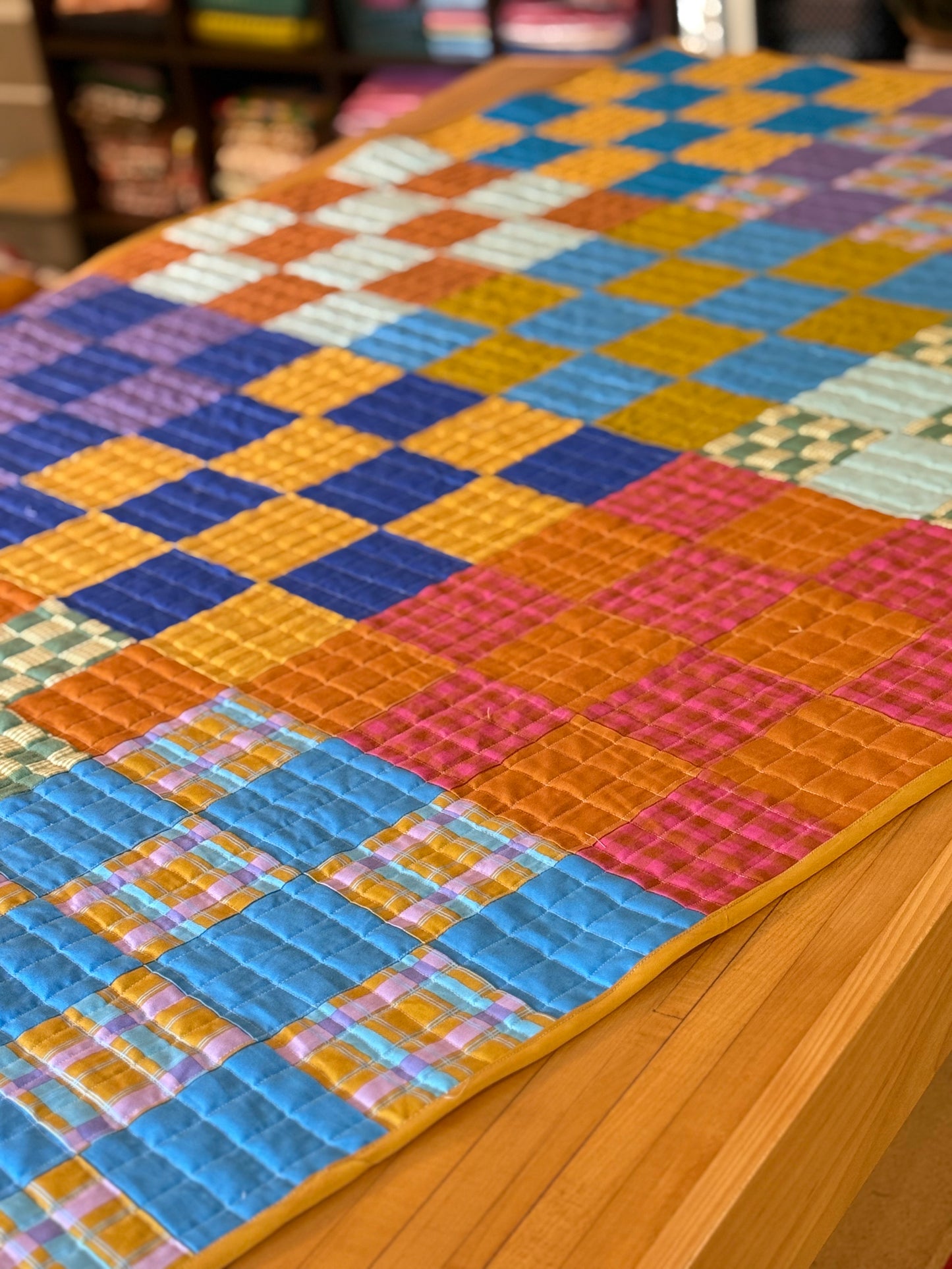 9 Patch Quilt 48” x 64”