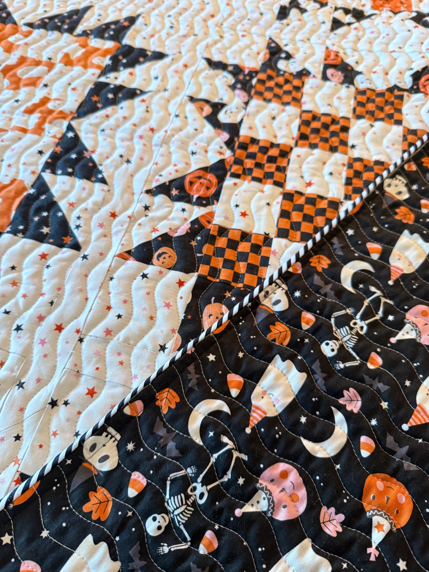 Halloween Quilt 52” x 52”
