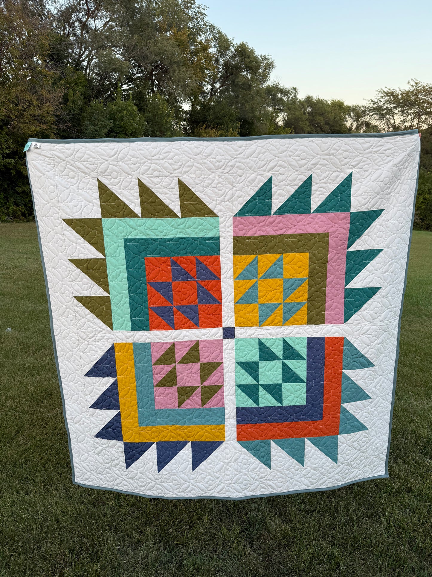 Bear Camp Quilt - 61” x 61”